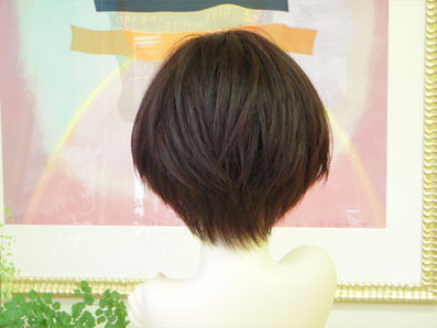 ショートボブ後ろ