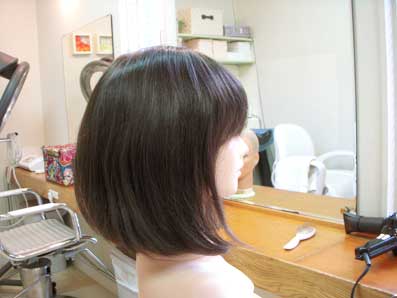 グラボブにしたい・・・カット前。