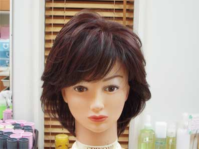 医療用ウィッグ ショートレイヤー