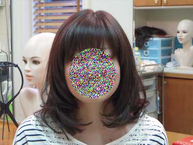 医療用ウィッグ ふんわりミディアムボブ