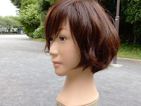 医療用ウィッグ ショートボブDSCN2510