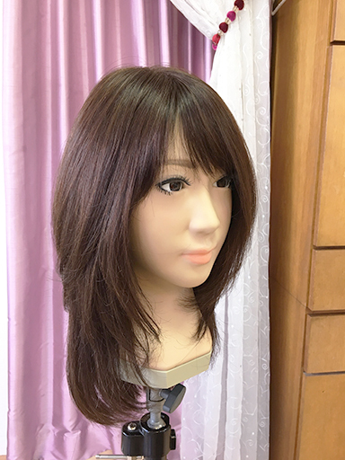 医療用ウィッグ ミディアムスタイル