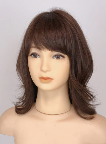 【医療用ウィッグ】外ハネが可愛いミディアムスタイル